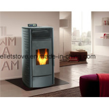 TUV Certified Indoor Using Wood Pelet Stove with Remote Control